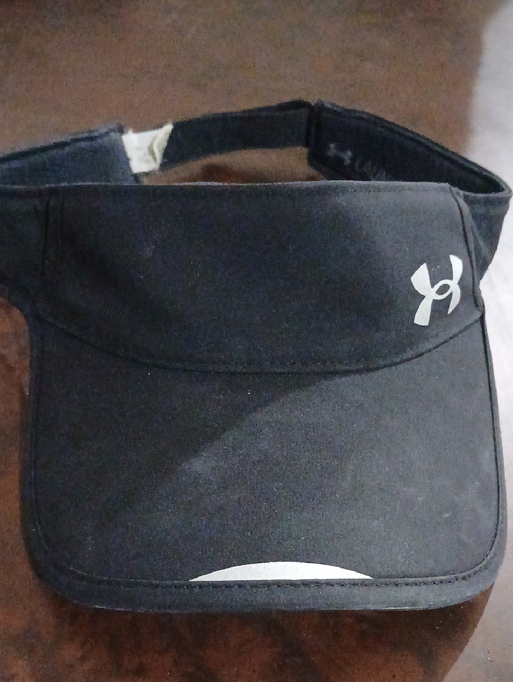 Under Armour Black Visor with Reflective Logo